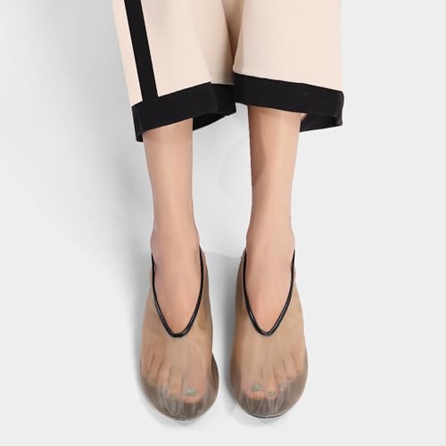 Women's Fine Mesh Ballet Flats,Round Toe Ballerina Shoes,Casual Slip On Mary Jane Flats,Comfortable Daily Dress Shoes