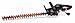Remington RM5124TH Blaze 24-Inch Dual Action Electric Hedge Trimmer with Titanium Blades-5 Amp-180 Degree Rotation-Lightweight-Cushioned Grip