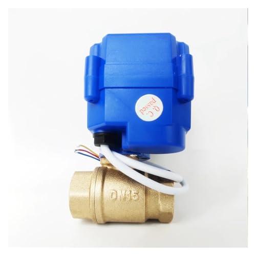 Válvula motorizada de 12V con sensor de posición para evitar desbordes 4
