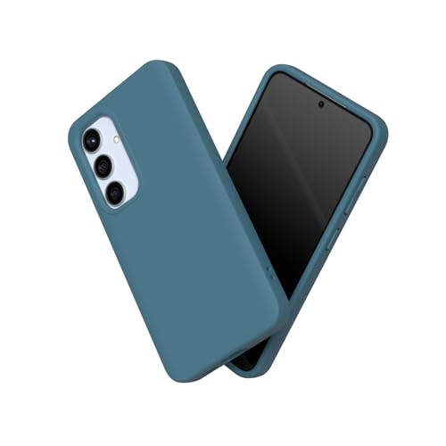 Coque Galaxy S24 finition mate premium bleu océan SolidSuit