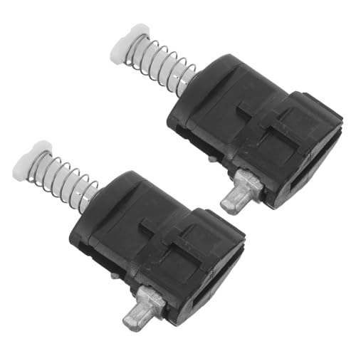 ULDIGI Clips de Bloqueo para Manija Telescópica de Maleta, Repuestos de PVC para Asa Extensible de Equipaje Mediano, Accesorios de Reparación para Maletas de Viaje, Pack de 2 Unidades