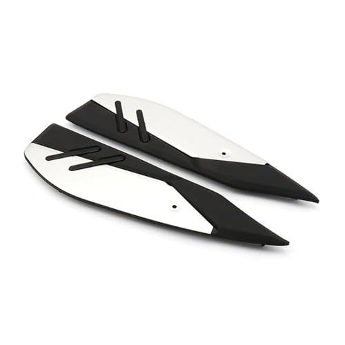 Repose-pieds de moto antidérapants pour Yamaha NMAX, cales pieds argent arrière