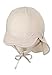 Produktbild Sterntaler Schirmmütze Nacken - Unisex Baby- und Kinder Mütze mit Nackenschutz und einsteckbaren Ohrenklappen - UV-Schutz 50+ Sommermütze zum Binden - Popeline (Bio) Kopfbedeckung - beige, Größe 53