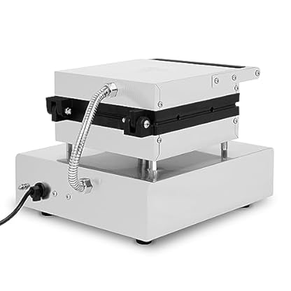 VERTES Waffeleisen am Stiel, 4 Waffeln gleichzeitig, 80 Stück pro Stunde, regelbar 0°-300°C, teflonbeschichtet, Waffel Gusseisen mit Edelstahlgehäuse, Waffle Maker 1800 Watt, Timerfunktion, Kaltgriff – Bild 7