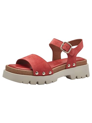Sandale à Talon Tamaris 1-28230-42 Finies Les Douleurs Pieds Larges