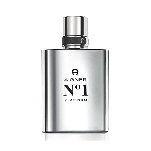 Etienne Aigner Number 1 Platinum homme / men, Eau de Toilette, Vaporisateur / Spray, 1er Pack (1 x 50 ml) Cover