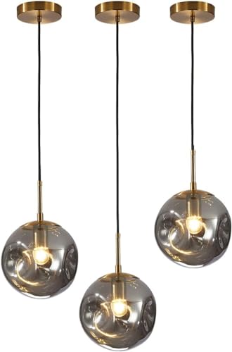 Image of Wall Lamp Chandelier Pendant Light, Home Decor for Bedroom, Living Room, Hallway, Cafe, Hotel, Restaurant (Black Hanging LAMP with LED Bulb Pack of 1)