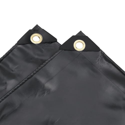 Bâche anthracite PVC 650 g/m² de qualité supérieure pour extérieur