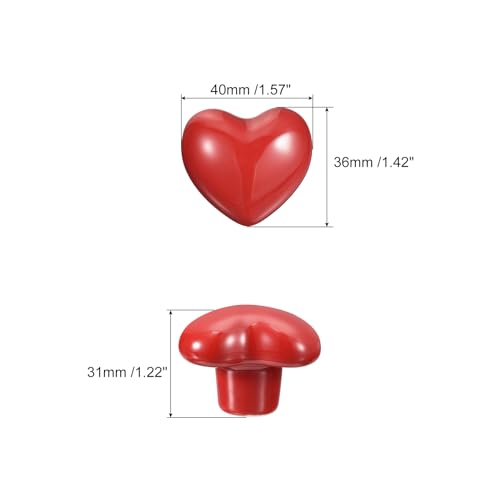 Uxcell 6Pcs Ceramic Knobs, Kitchen Drawer Knobs - Image 2
