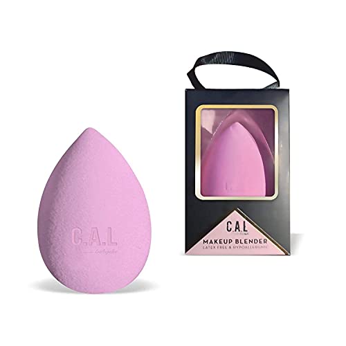 Image of C.A.L. Los Angeles Best Beauty Blender Sponge Puff for Makeup, Game Up Your Makeup With Latex-Free Makeup Blender Sponge and Puff - Pink Color, 18.1gm Pack of -1 (Color - Purple)
