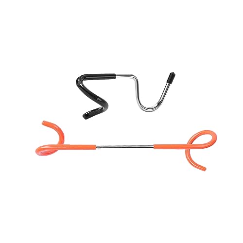 UtySty 2 Pack Bird Feeder Hanger Pole Attachment Shelf Pole Hooks Stand Adapter for Tent Lamp Lantern Light Outdoor Birdfeeder Flower Pot Garage Camping Storage Organization