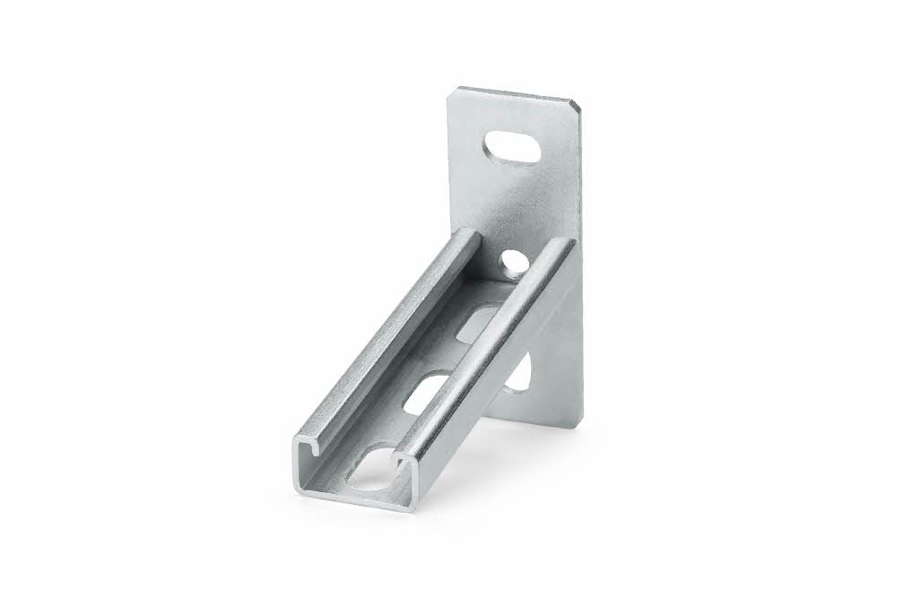 Soportes perforados Indextrut 41x21 pour montage de rails métalliques