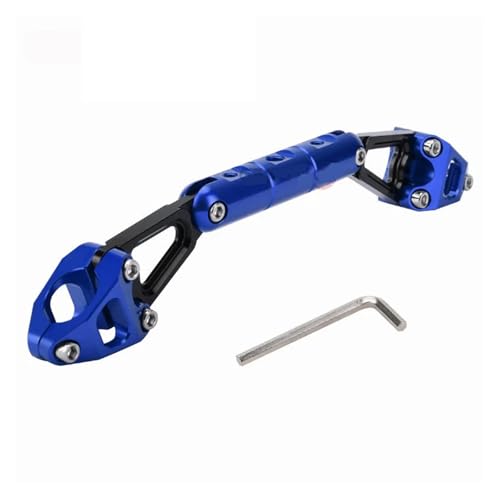 Barre transversale moto 22mm bleue pour guidon de UHR150 et UHR125
