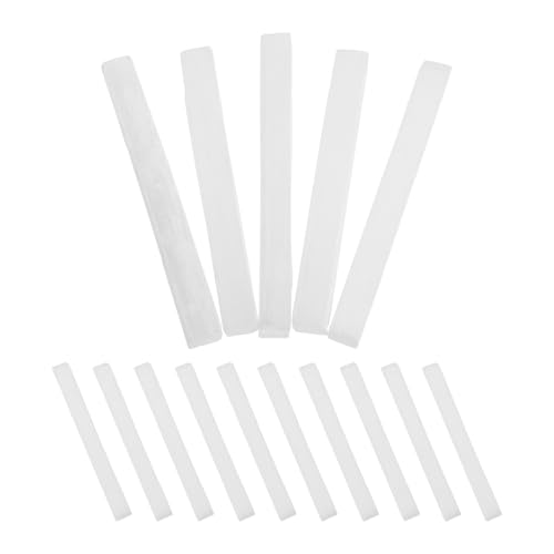 Bâtons de sélénite naturelle : kit de cristaux blancs pour décoration
