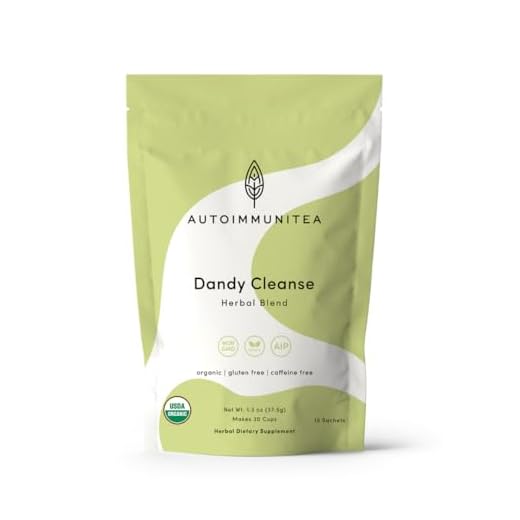 Detox Liver Tea - Cleanse Herbal Debloat Blend - AIP Autoimmune Protocol Compliant Diet Foods, Whole 30, Paleo Friendly - Organic Detoxification Cleansing Herbs with Dandelion Root, Ginger, Rooibos