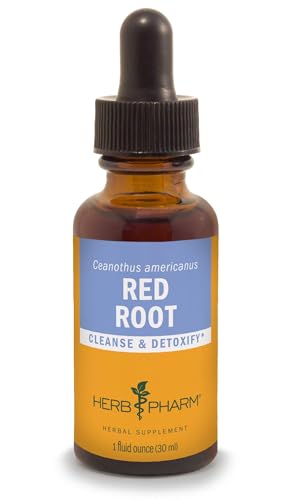 Herb Pharm Red Root Liquid Extract Drops for Cleansing and Detoxifying 1 Oz