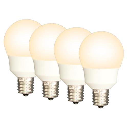 LED電球 E17サイズ ×4本 2700K電球色