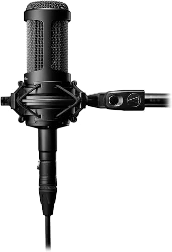 Audio-Technica 2035 micro cardioïde à électret noir pour studio - 4