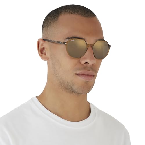 Image of Ray-Ban Sunglasses for Women & Men, Thalia 0RB2195 Non Polarized Sunglasses | Ray-Ban Sunglasses for Men & Women - Designer Sunglasses with Crystal Standard or Polarized Lenses - Unisex