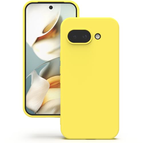 Coque en silicone pour Google Pixel 9A toucher doux haut de gamme