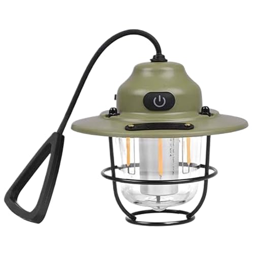 Jorzer LED Camping Lantern, 4 Light Modes Rechargeable Hanging Camping Lights, Waterproof Sturdy Emergency Light Suitable for Garden Fishing and Hiking Emergencies.
