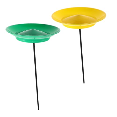 KONTONTY Juggling Sticks Plates Set 2pcs Sturdy for Circus Acts Great for Juggling Beginners Boys and Girls