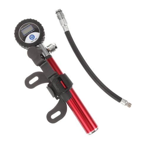 BESPORTBLE Bike Tire Pump Portable Inflatable Hand Air Pump Digital Display High Pressure Inflator for Road and Sports Easy to Carry and Use Design