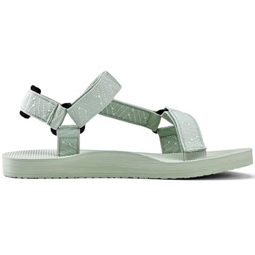 Image of WateLves Womens-Sport-Sandals Hiking Sandals with-Arch-Support Webbing-Outdoor-Beach-Water-Sandals for Travel-Walking-Trekking-Camping