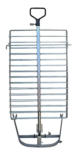 Griglia argentina pesante/parrilla estaca bbq asado asador// - Premium Argentine Grill (76 x 50 cm)