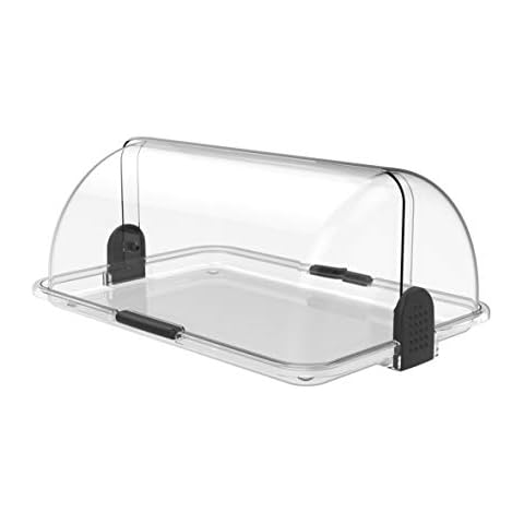 BIESSE L 178/00-polybox Panera transparente para pan y alimentos apto para lavavajillas Cover