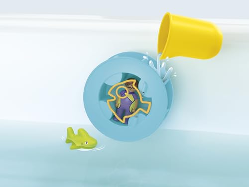 Playmobil Junior : Roue aquatique avec bébé requin Playmobil - vue 10