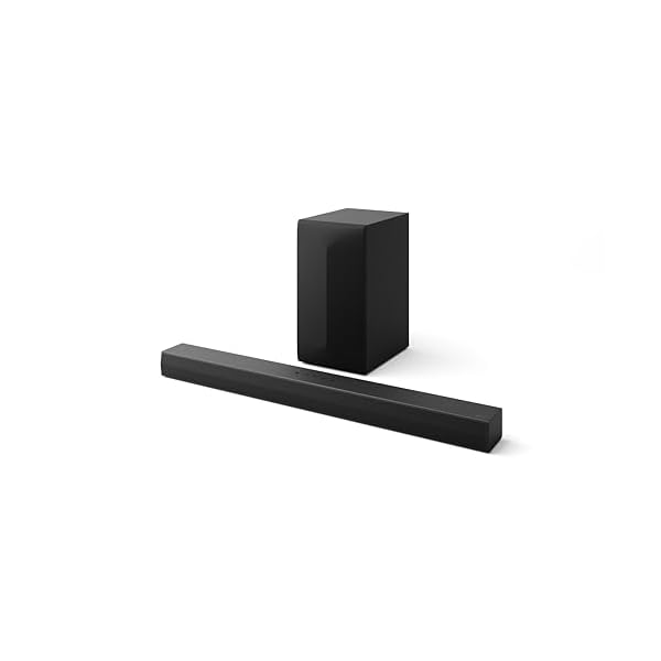 LG S60T 3.1 ch. Soundbar with Wireless Subwoofer, Dolby Audio, TV Synergy, Wow Interface, AI Sound Pro (2024 New Model)