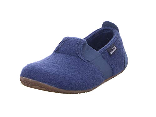 Living Kitzbühel T-Modell unifarben Hausschuh, Midnight Navy, 26...