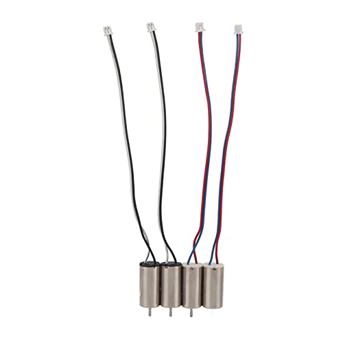 4Pcs DC 3.7V 44000RPM Brush Motor,Micro Motor Wire 10x20mm for Robot Drone Steering Gear