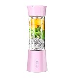 6-Blatt-304 Edelstahlmesser: Empfindliche und konsistente, schnelle Schleifen Obst, warten nur ein paar Sekunden frischen Saft zu trinken.