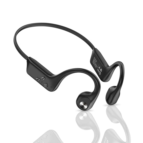 Fanisic Bone Conduction Headphones, Bluetooth 6.0 Open Ear...