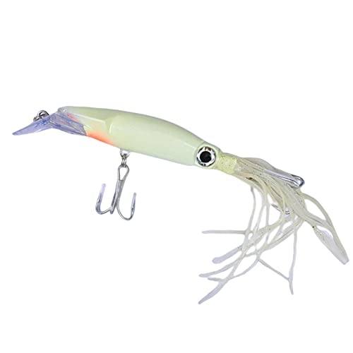 Toysmith ルアーイカスカートベイトトローリングタコ釣りルアーがイルカに輝きます 4枚目