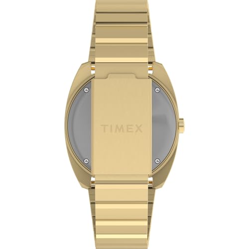 Image of TIMEX Q Vintage-Inspired Black Round Dial Analog Men's Watch - TW2Y34400UJ