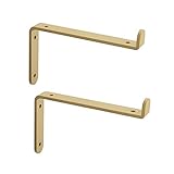 Unsere goldene Schwimm Regal Halterung ist aus hochwertigem Stahl gefertigt.Glatte Kanten, um sich nicht die Hände zu verletzen.