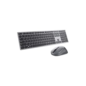 Dell KM7321W UK-Multigeräte Tastatur-Maus-Set