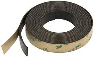 3M 3M11626 Black Expantrol 1/16" x 1/2" x 50' Flexible Intumescent Strip