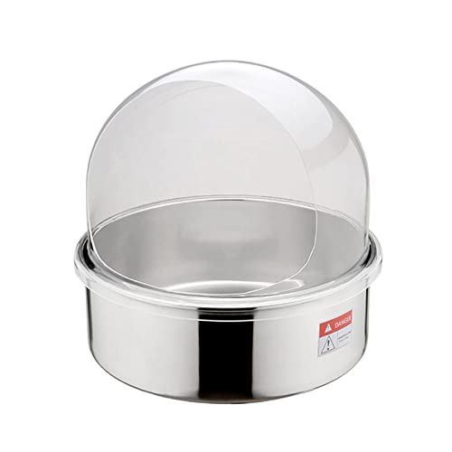 Cubierta para máquina de algodón de azúcar, protector de cúpula de plástico transparente que protege el hilo dental del polvo y los dulces transportados por el aire para golosinas más limpias