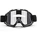 SPOSUNE Motorcycle Goggles, ATV Dirt Bike Off Road Racing MX Riding Goggle Anti-Scratch Dustproof Bendable UV400 Eyewear with Padded Soft Thick Foam,Adjustable Strap for Adults' Cycling Motocross