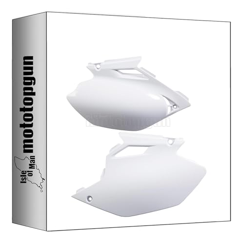 Plastique Side Panels Acerbis Blanc pour Moto Yamaha WR 250 F 2004-2006