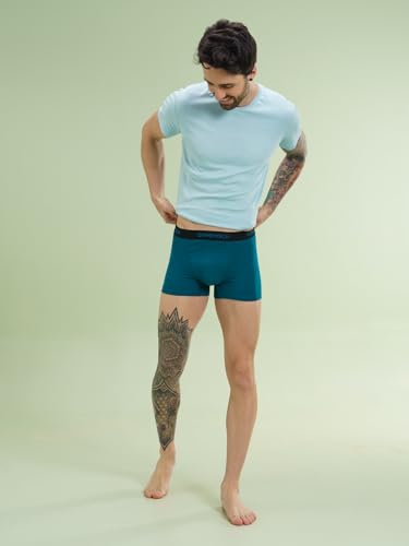 Image of DAMENSCH Men Solid Anti-Odour Peppermint Finish, Ultra Soft with Premium Shine EPP Classic Trunks