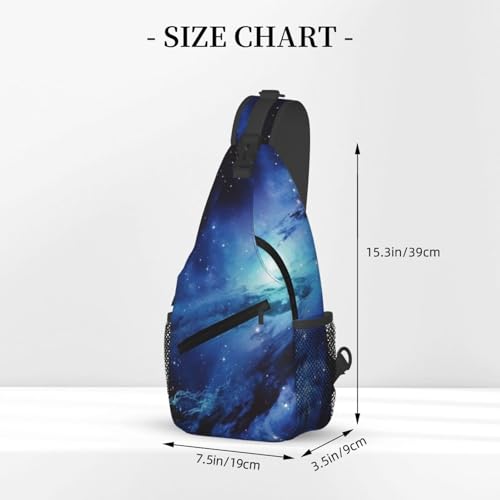 Mochila Sling Unisex Negra Tipo Crossbody miniatura 2