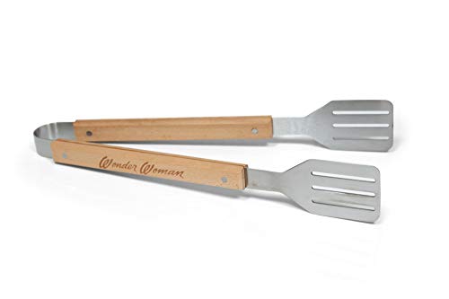 Set de 3 piezas para parrilla Wonder Woman Utensilios BBQ miniatura 3
