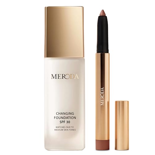 MERODA® Changing Foundation SPF 30 & Eye Perfecting Shimmering St...