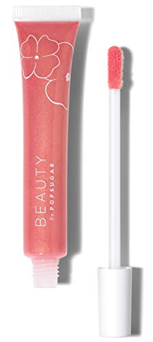 POPSUGAR BEAUTY Be the Boss Lip Gloss - Sheer Buildable Color with High Shine | Non-Sticky Formula | Nourishing & Moisturizing Lip Oil | Cruelty Free Paraben Free & 100% Vegan (Take A Bow .3 Fl Oz)
