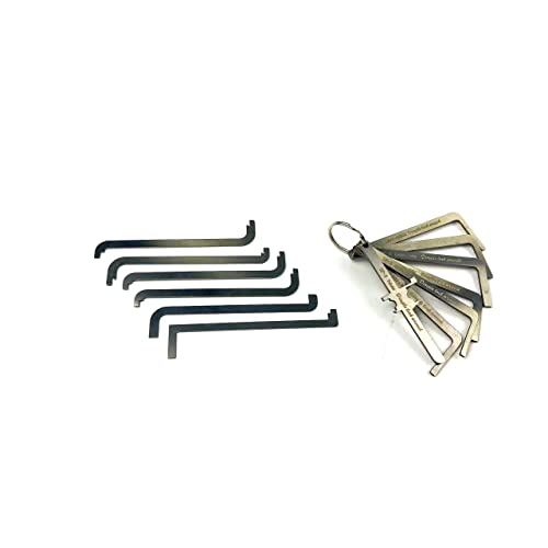 TPM Go 18pcs Lock Picking Tension Tool Kit - European Lock, Stainless Steel Crowbar Set, Slivery - Image 4